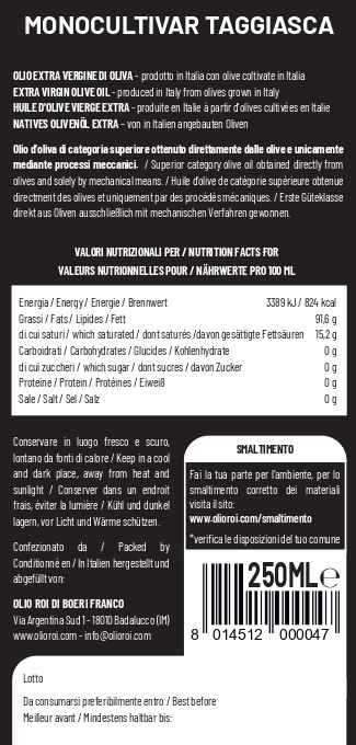 olio-roi-monocultivar-taggiasca-huile-d-olive-extra-vierge-250-ml image 5
