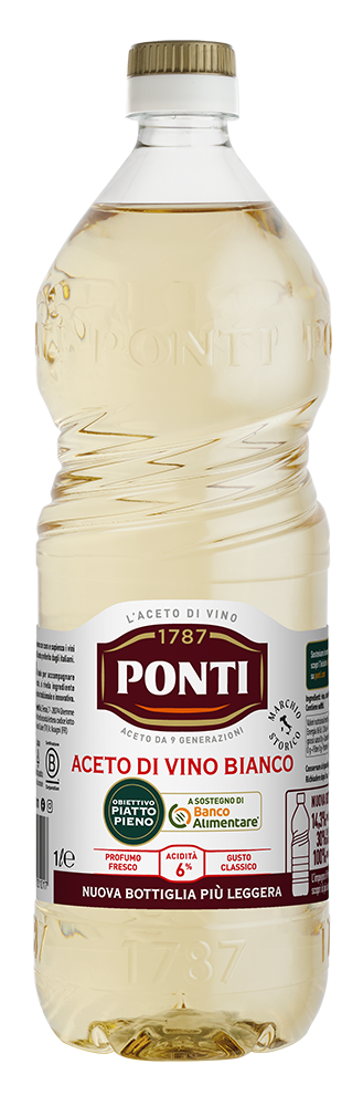 ponti-aceto-di-vino-classico-bianco-pet-vinaigre-de-vin-blanc image 1