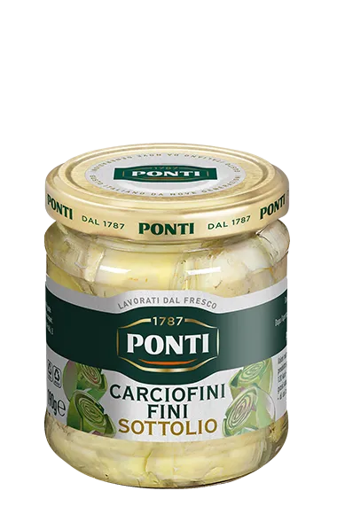 ponti-carciofini-fini-sous-huile-petits-artichauts-l-huile image 1