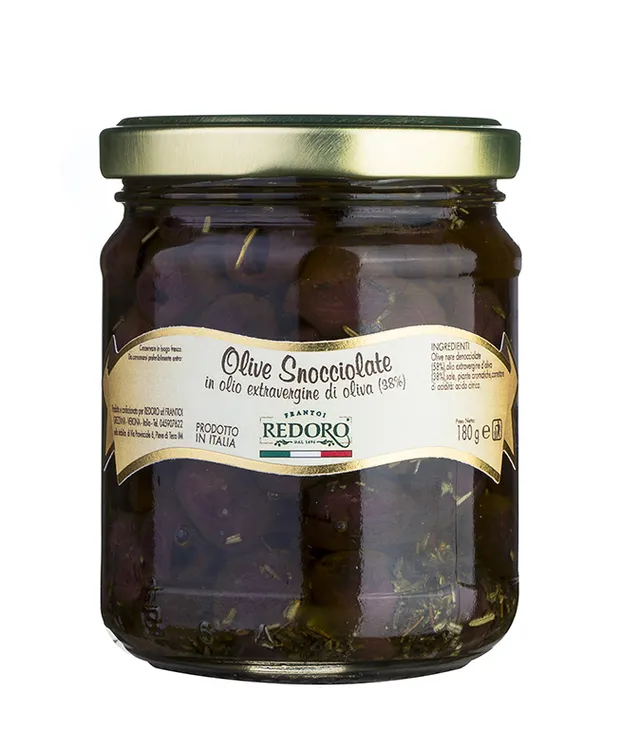 redoro-olives-noires-d-noyaut-es-lot-6-x-180-g image 1