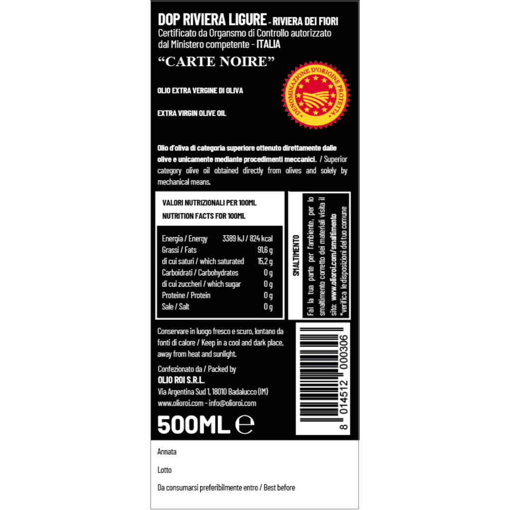 olio-roi-carte-noire-huile-d-olive-extra-vierge-dop-250ml image 4