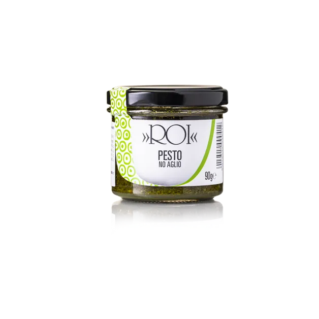 olio-roi-pesto-sans-ail-90g-sauce-ligure-vegan image 1