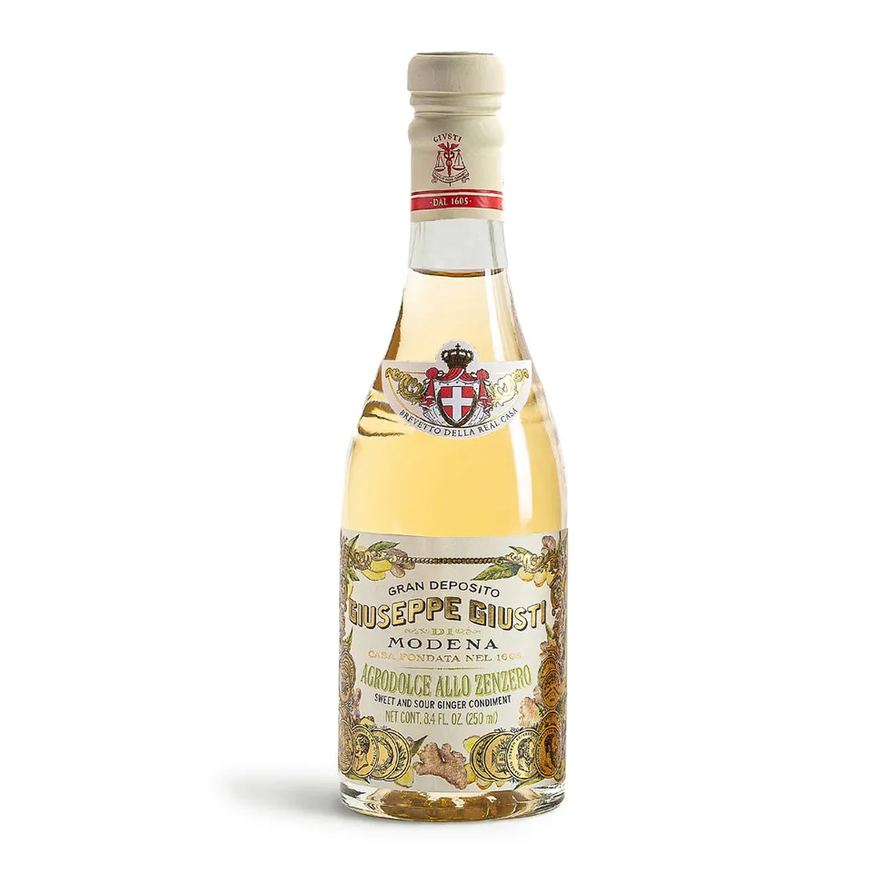 giusti-condimento-agrodolce-au-gingembre-vinaigre-doux-frais-et-piquant image 1