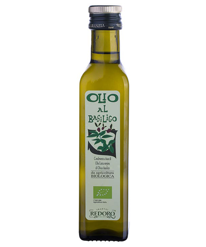 redoro-condiment-huile-d-olive-extra-vierge-au-basilic-lot-de-6 image 1