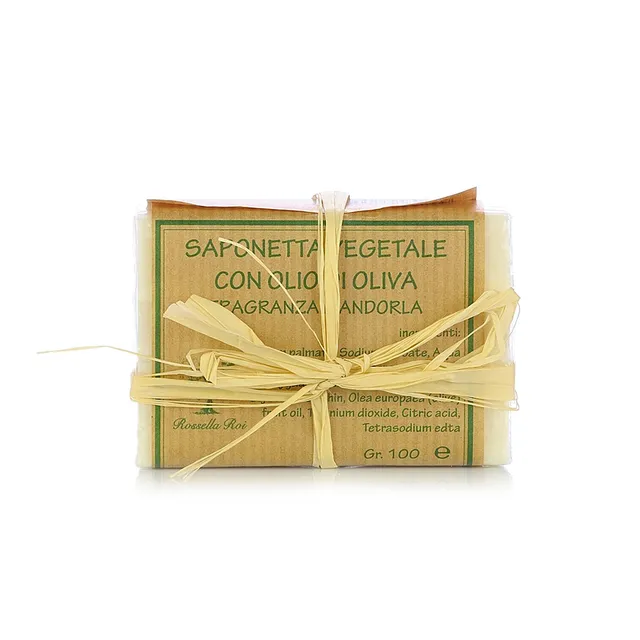 olio-roi-savonnette-amande-100g-savon-huile-d-olive image 1