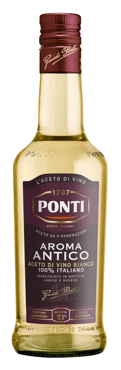 ponti-aceto-di-vino-aroma-antico-bianco-vinaigre-de-vin-blanc-intense image 1