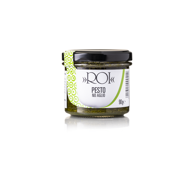 olio-roi-pesto-sans-ail-90g-sauce-ligure-vegan image 1