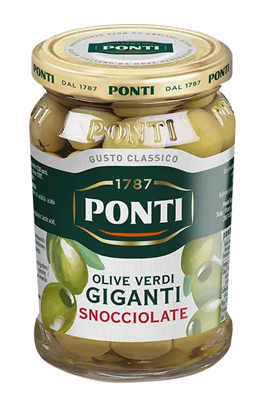 ponti-olive-verdi-giganti-snocciolate-olives-vertes-g-antes-d-noyaut-es image 1