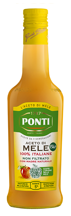 ponti-aceto-di-mele-biologico-non-filtrato-100-italiane-vinaigre-de-cidre-bio image 1