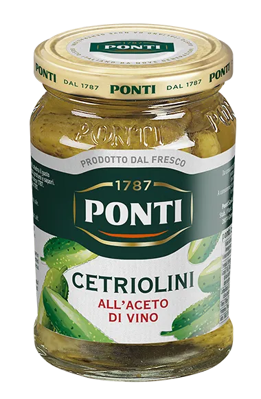 ponti-cetriolini-all-aceto-di-vino-petits-cornichons-au-vinaigre image 1
