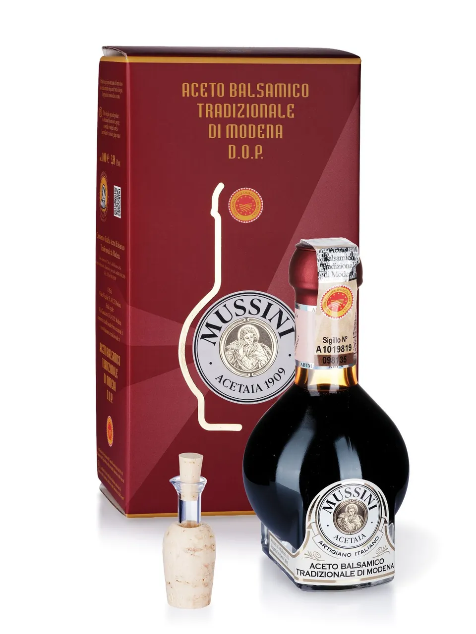 mussini-affinato-12-ans-vinaigre-balsamique-traditionnel-de-mod-ne-d-o-p image 1
