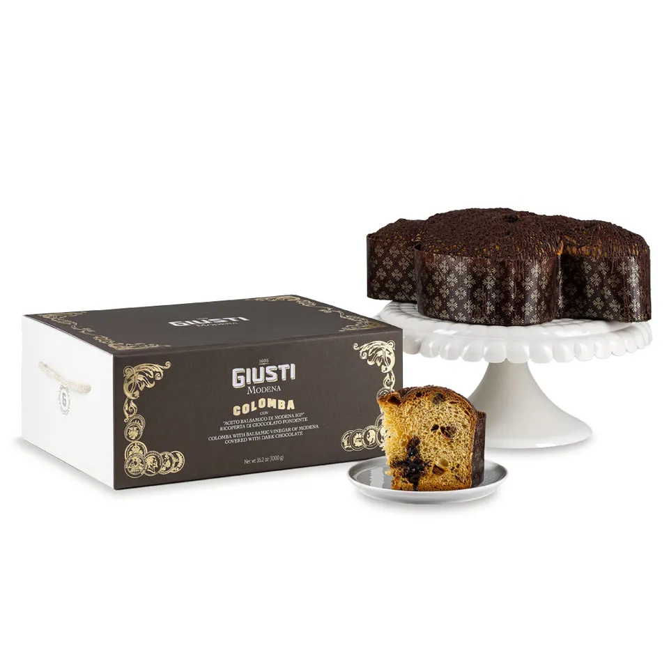 giusti-colomba-con-aceto-balsamico-di-modena-igp-dolce-pasquale-au-chocolat image 1