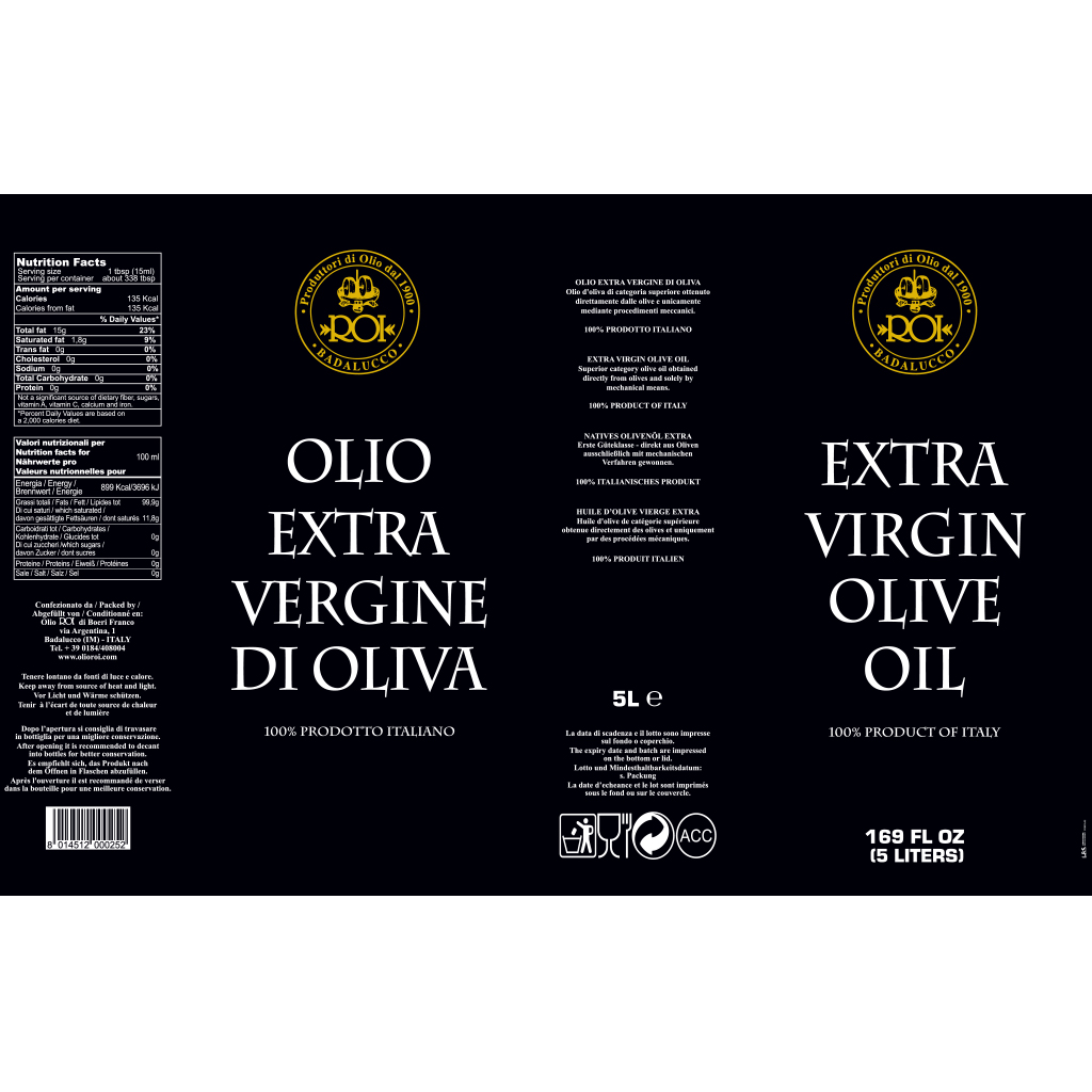 olio-roi-mosto-5l-huile-d-olive-extra-vierge-italienne image 2