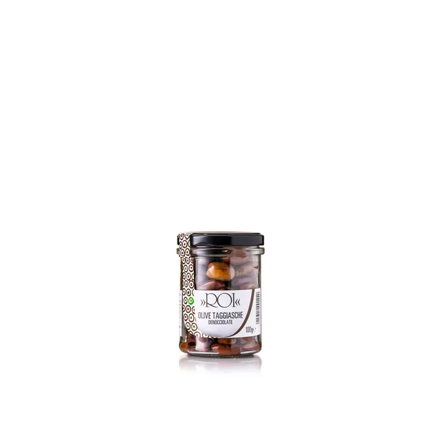 olio-roi-olive-taggiasche-d-noyaut-es-s-ch-es-100g image 1