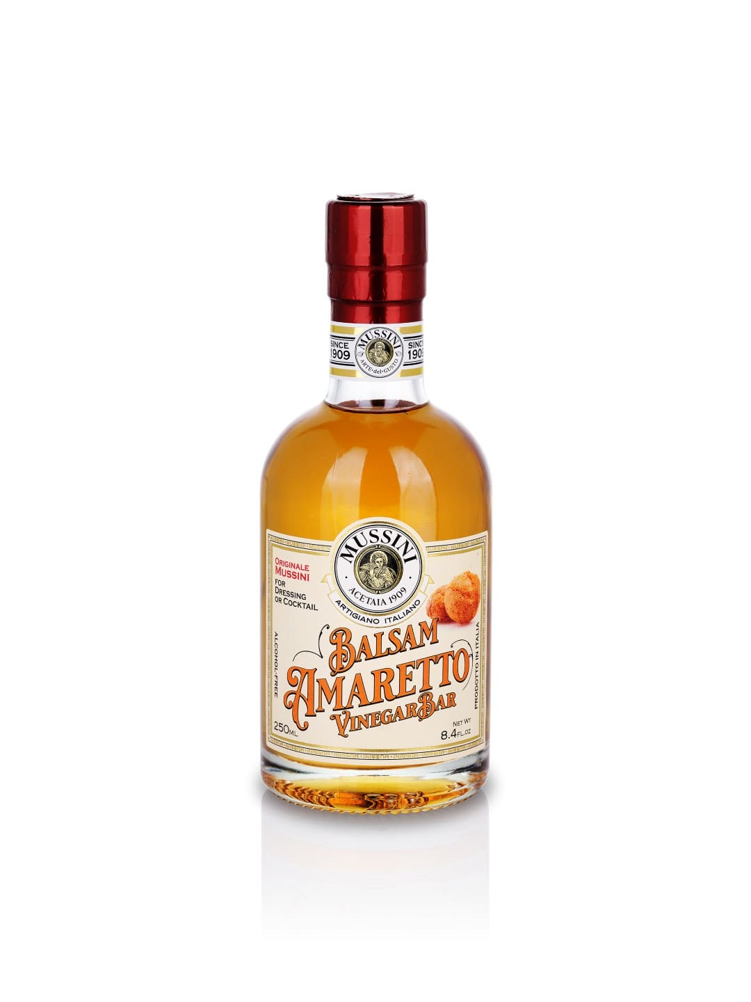 mussini-vinegarbar-balsam-amaretto-condiment-amande-pour-cuisine-mixology image 1