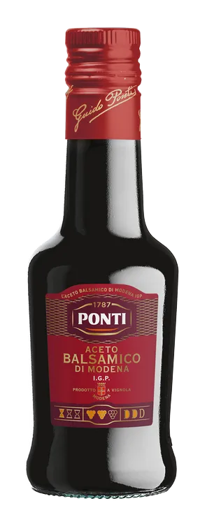 ponti-etichetta-rossa-aceto-balsamico-di-modena-i-g-p image 1