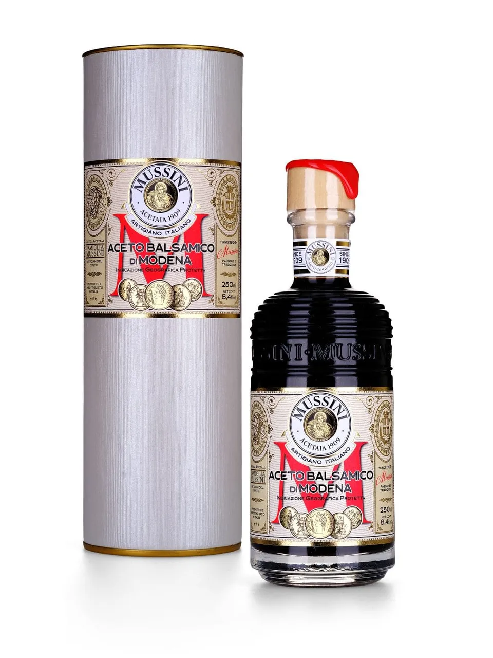 mussini-belle-poque-5-medaglie-tubo-vinaigre-balsamique-de-mod-ne-igp image 1