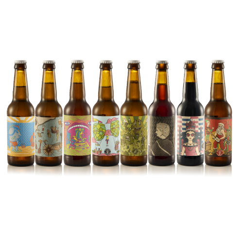olio-roi-birrificio-nadir-coffret-d-gustation-8-bi-res-artisanales image 1
