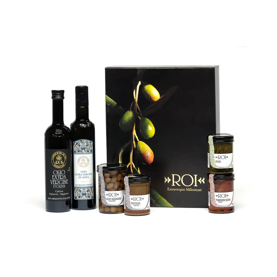 olio-roi-box-badalucco-coffret-cadeau-huiles-et-sp-cialit-s-6-pi-ces image 1