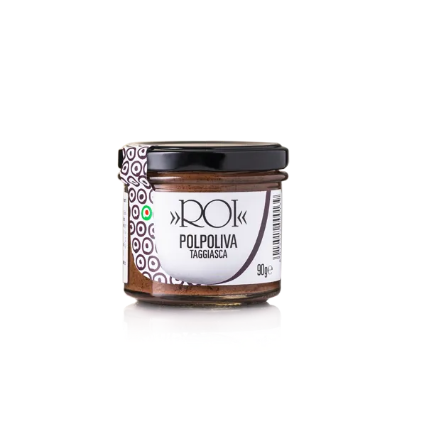 olio-roi-polpoliva-taggiasca-pulpe-d-olives-d-noyaut-es-90-g image 1