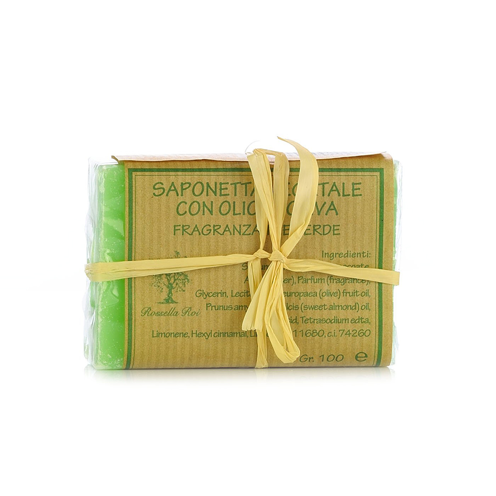 olio-roi-saponetta-the-verde-100g-savon-l-huile-d-olive image 1
