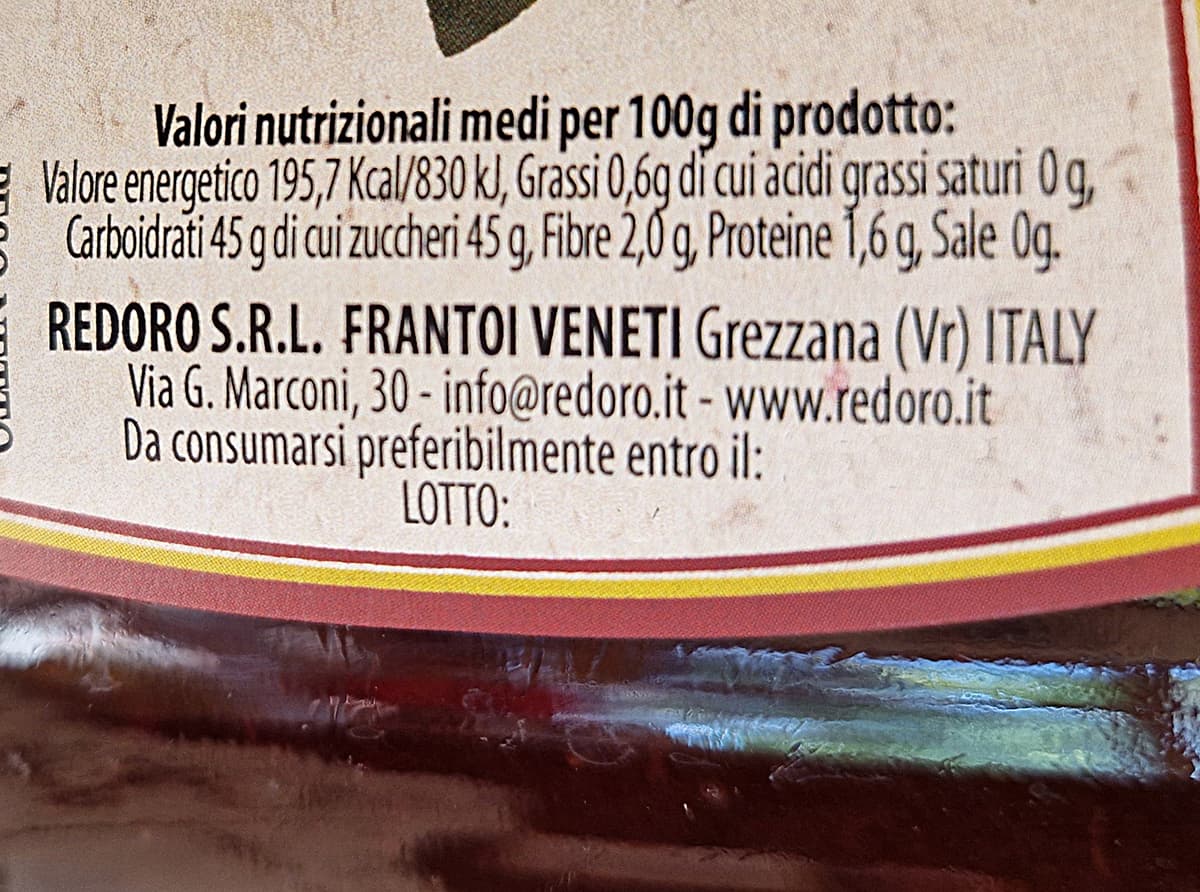 redoro-confiture-de-fruits-pot-320-g image 2