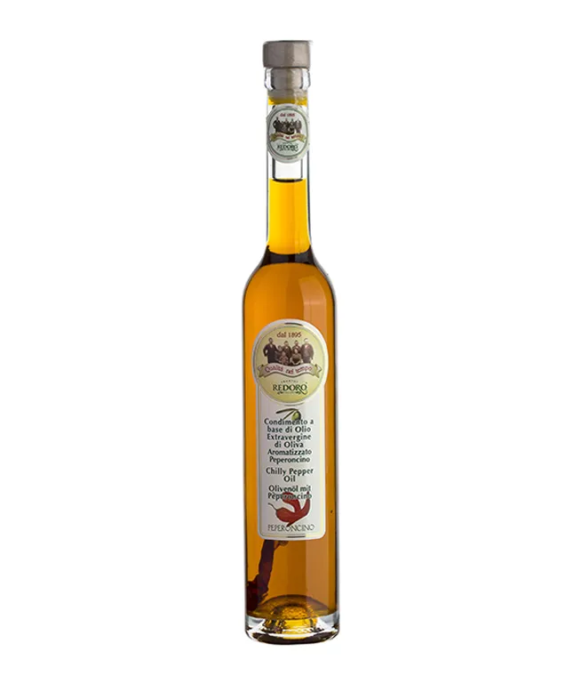 redoro-huile-d-olive-aromatis-e-au-piment-olio-al-peperoncino image 1