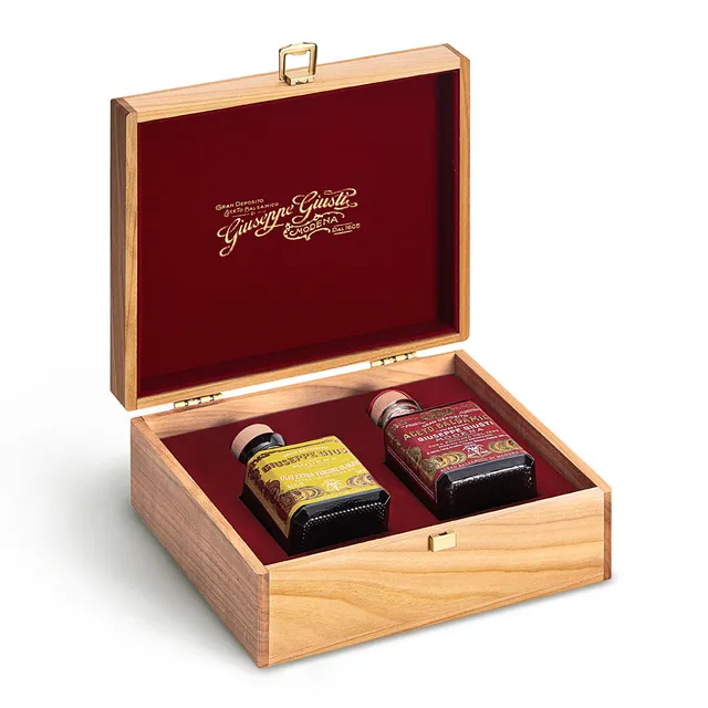 giusti-duetto-huile-d-olive-extra-vierge-vinaigre-balsamique-3-m-dailles-d-or-co image 1