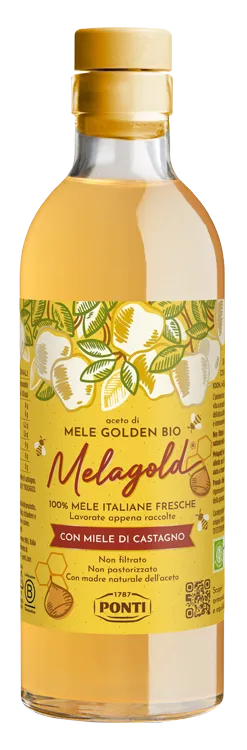 ponti-melagold-vinaigre-de-pomme-golden-bio-au-miel-de-ch-taignier image 1
