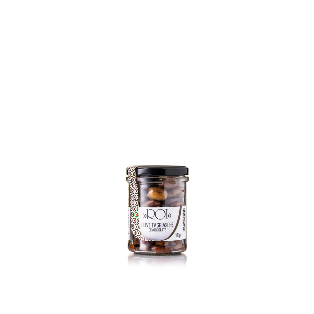 olio-roi-olive-taggiasche-d-noyaut-es-s-ch-es-100g image 1