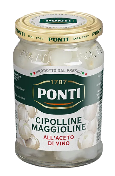 ponti-cipolline-maggioline-all-aceto-di-vino-petits-oignons-au-vinaigre image 1