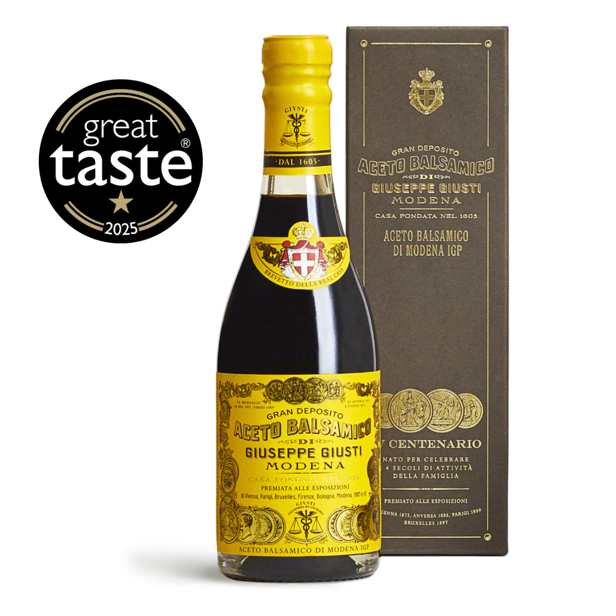 giusti-4-medaglie-d-oro-champagnotta-vinaigre-balsamique-de-mod-ne-igp image 1